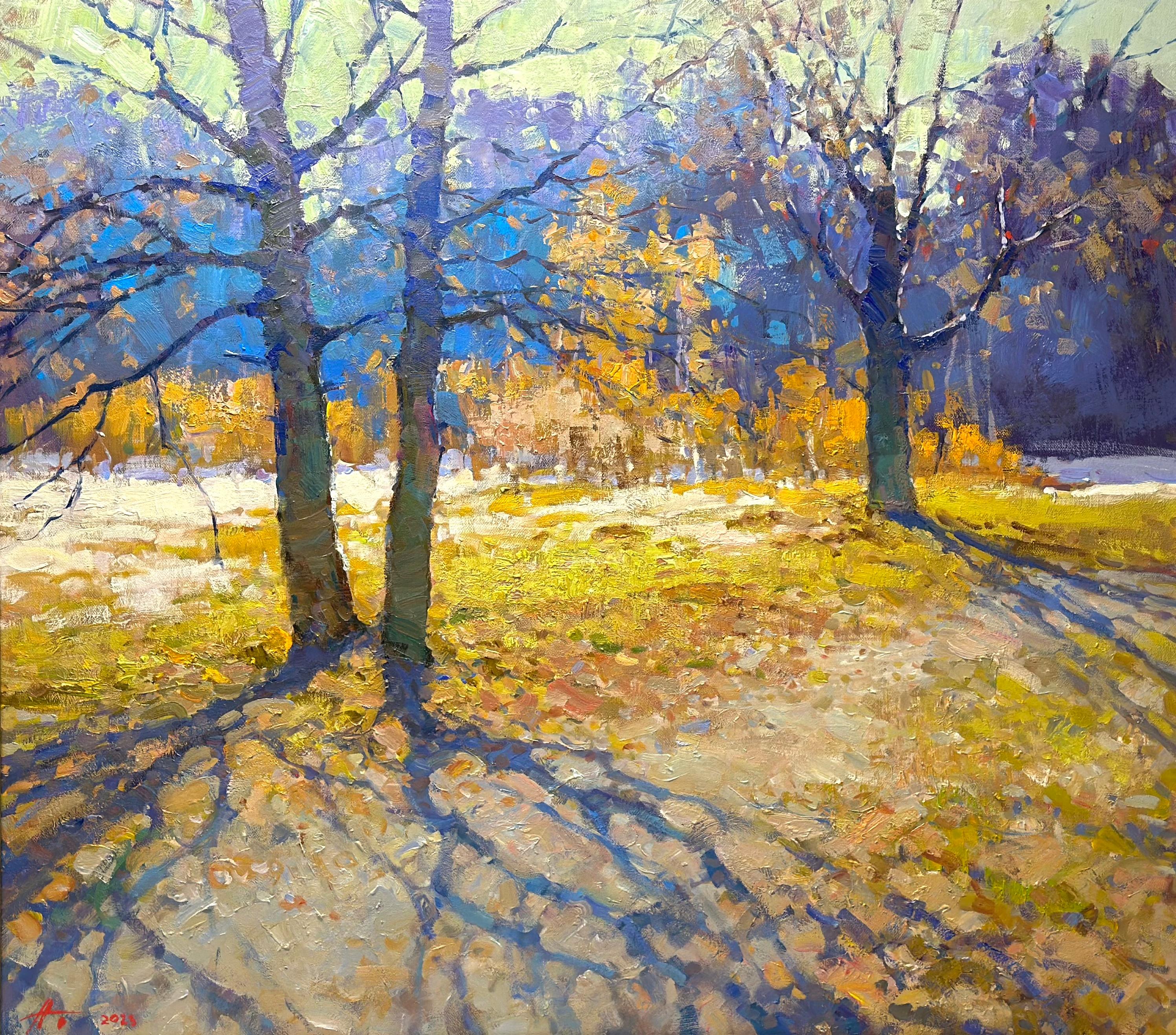 Landscape Painting Andrei Belaichuk - Le printemps est arrivé