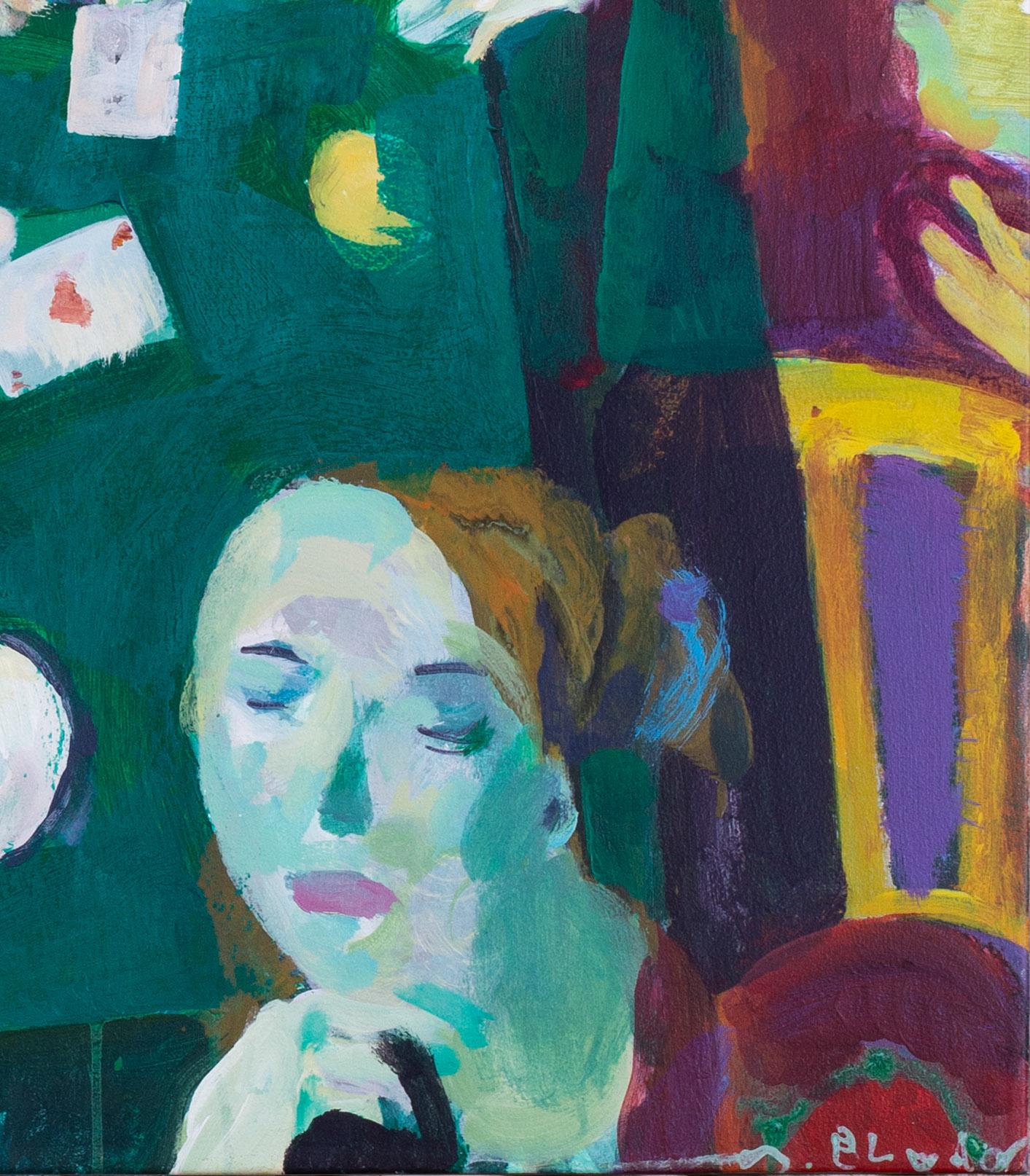 Quadro ad olio ucraino contemporaneo 