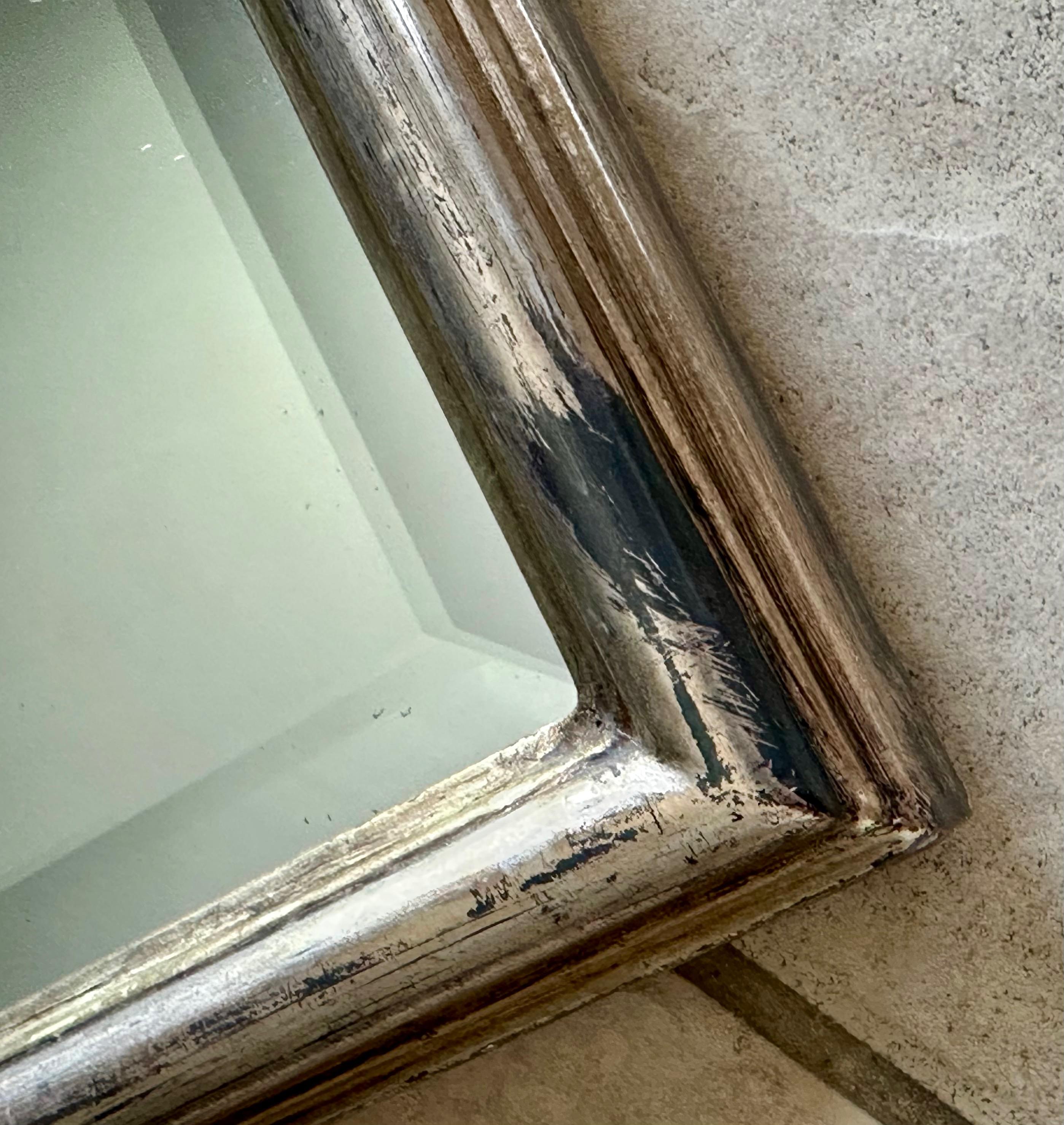 ANDREI ENZO Labarge Italian Etched Arched Wall Mirror For Sale 11