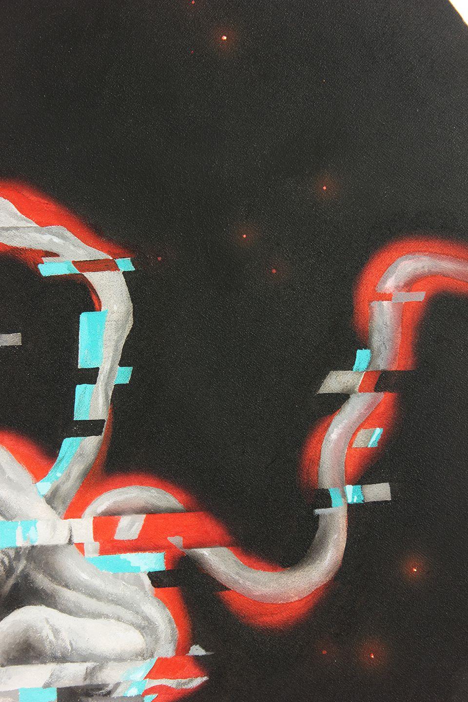 Beginning, Gemälde, Acryl auf Leinwand im Angebot 1