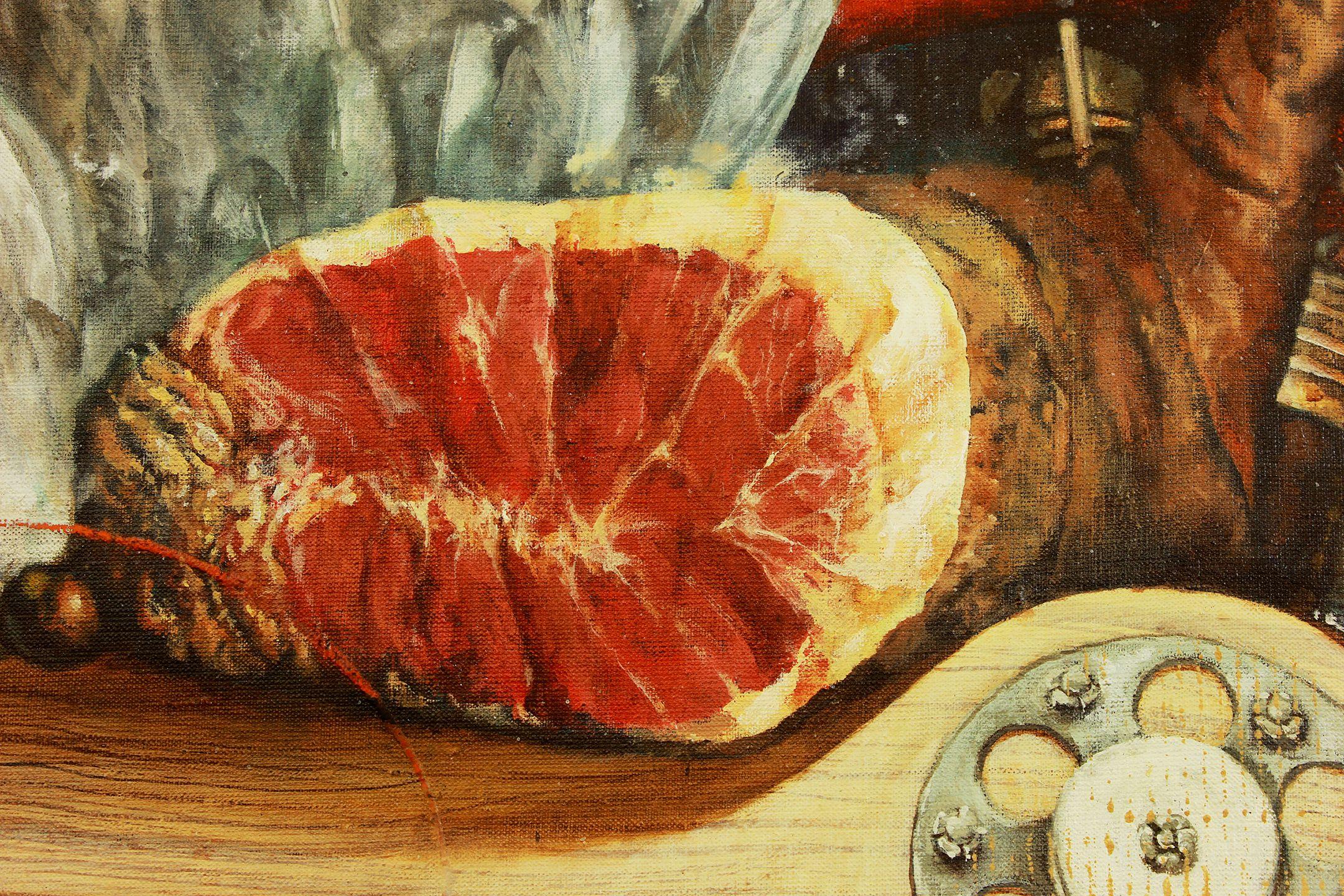 Olandese volante, Pittura, Acrilico su tela in vendita 2