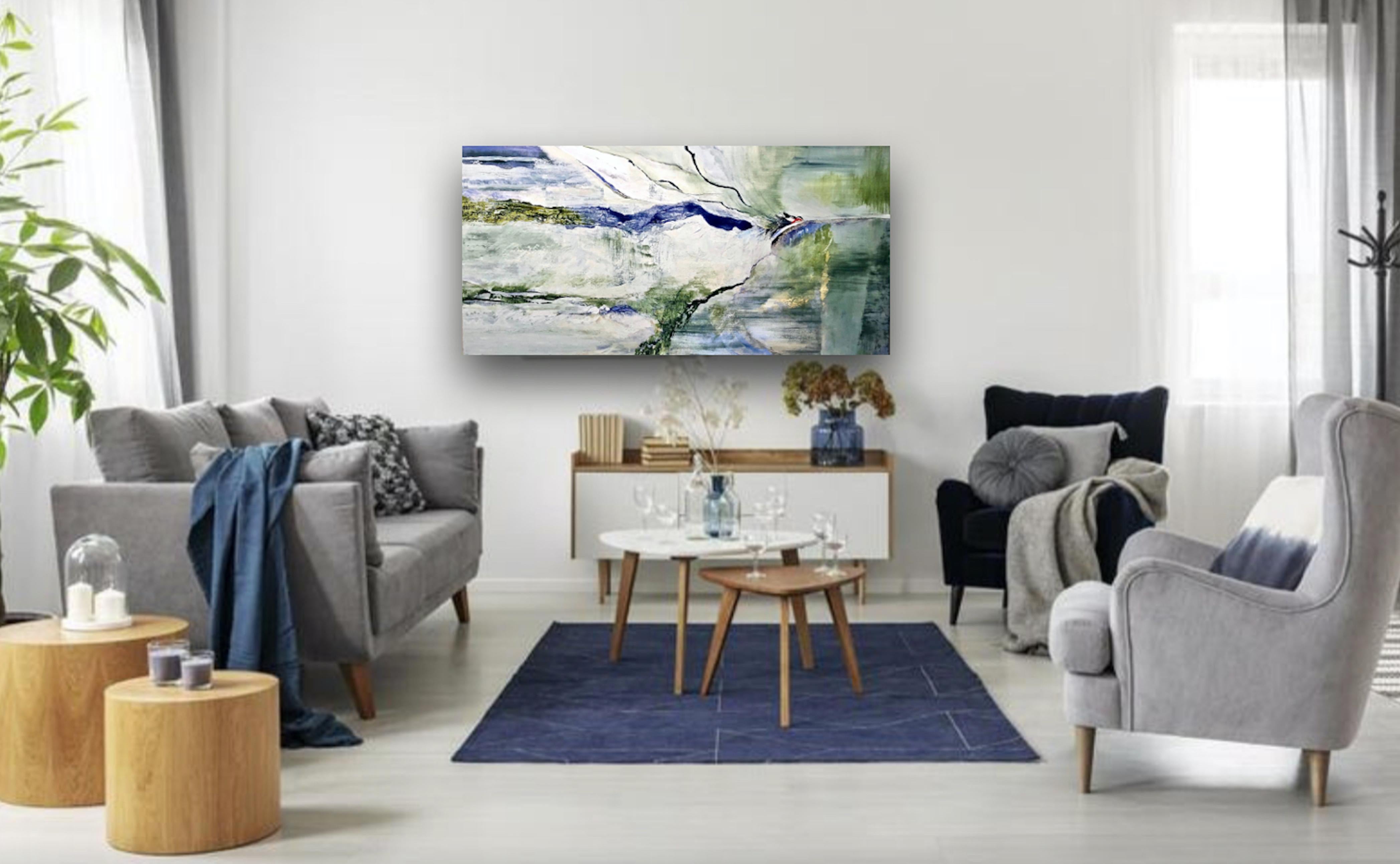 Plan d'aviation - Contemporain Painting par Andrei Petrov