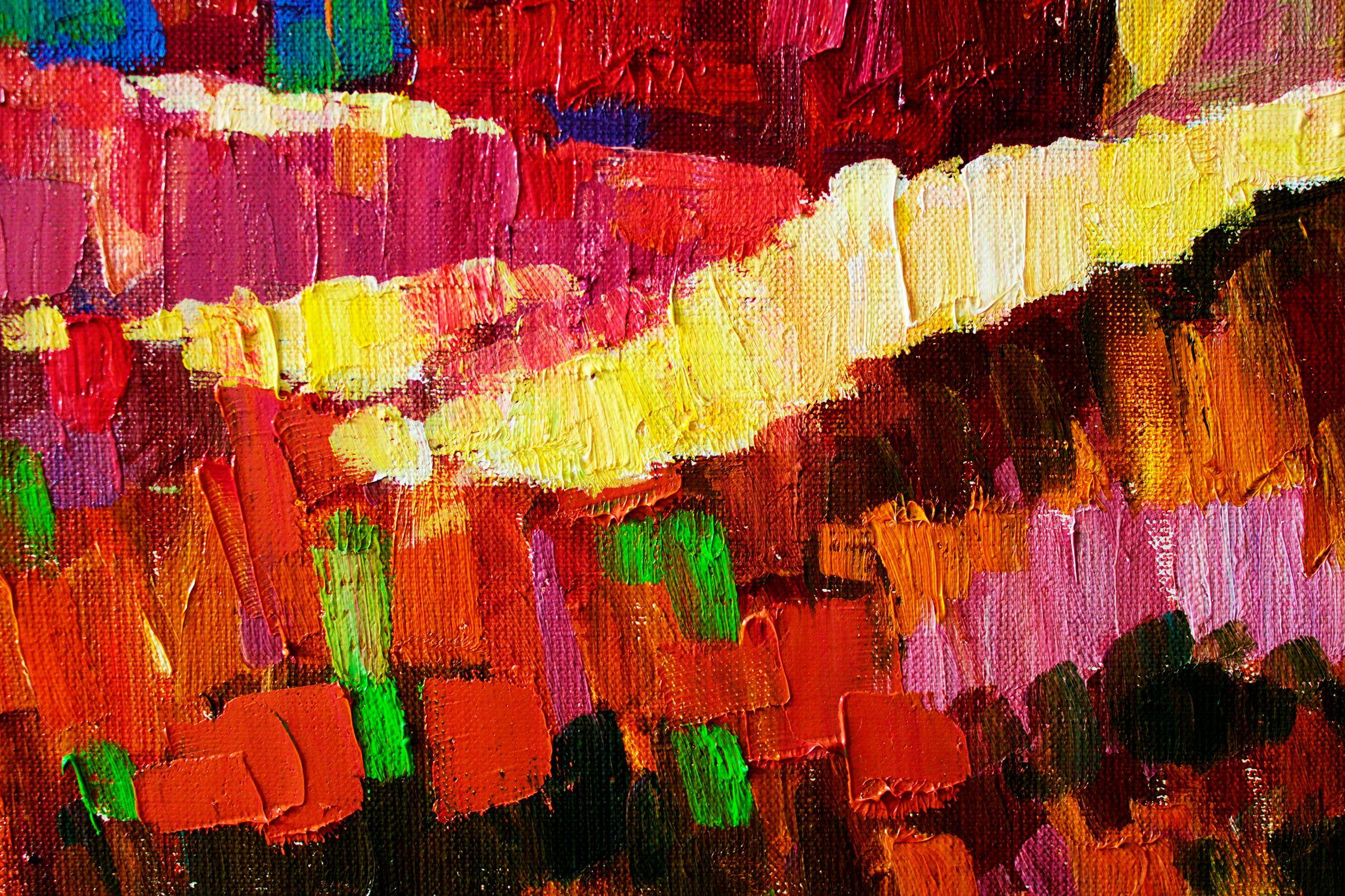 A big river, Painting, Oil on Canvas For Sale 2