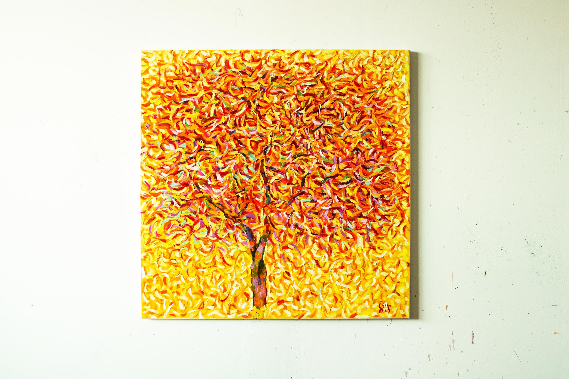 Albero di mele II. Serie astratta. in vendita 1