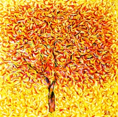 Albero di mele II. Serie astratta.
