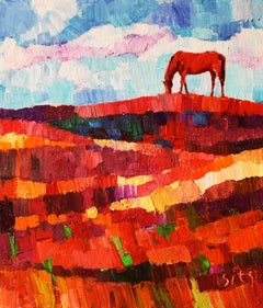 Away from home, Painting, Oil on Canvas