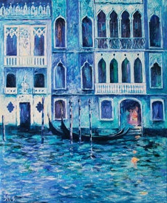 Venecia Azul II. Serie Paisaje.