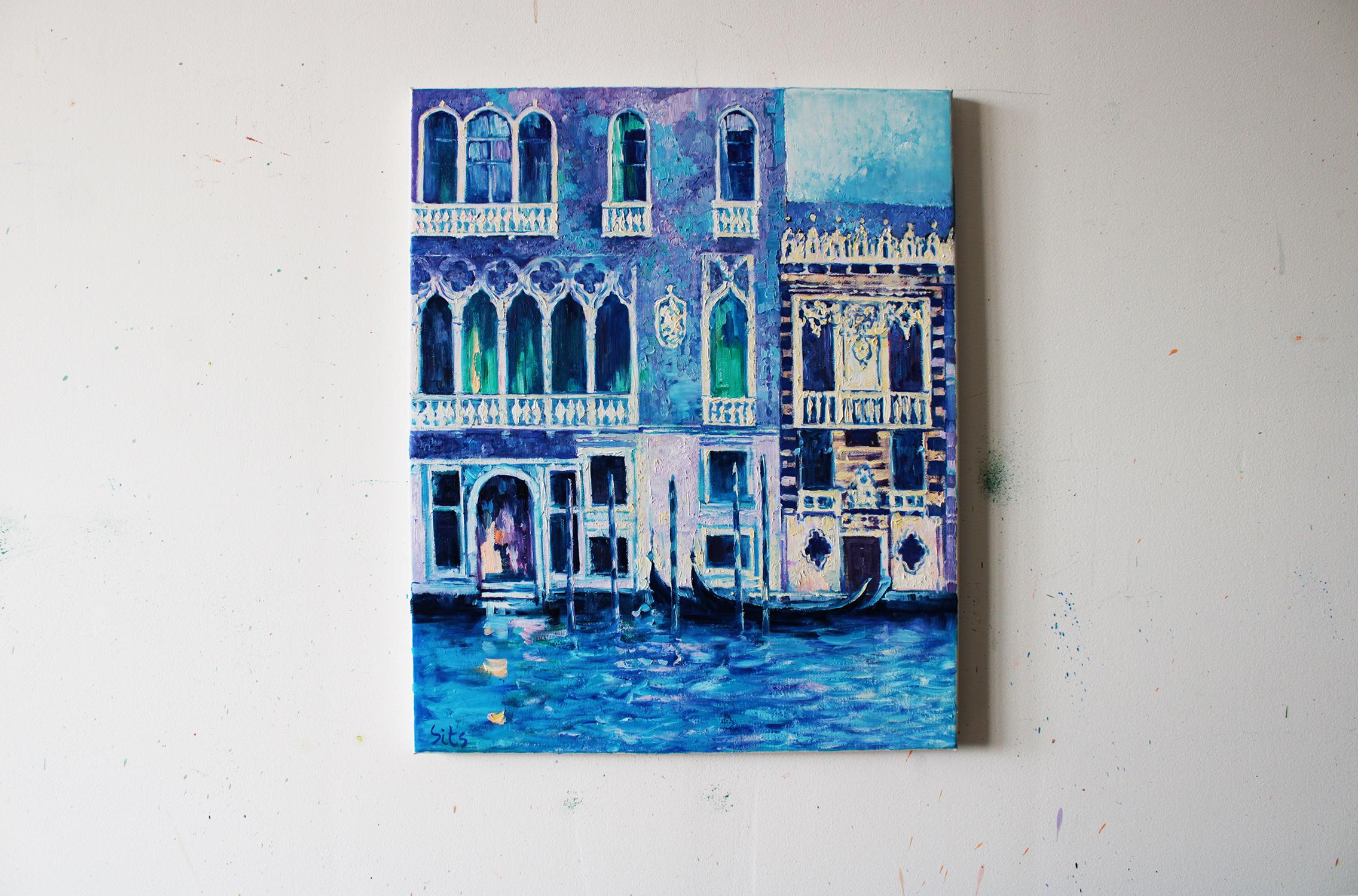 Venezia blu. Serie Paesaggio. in vendita 2