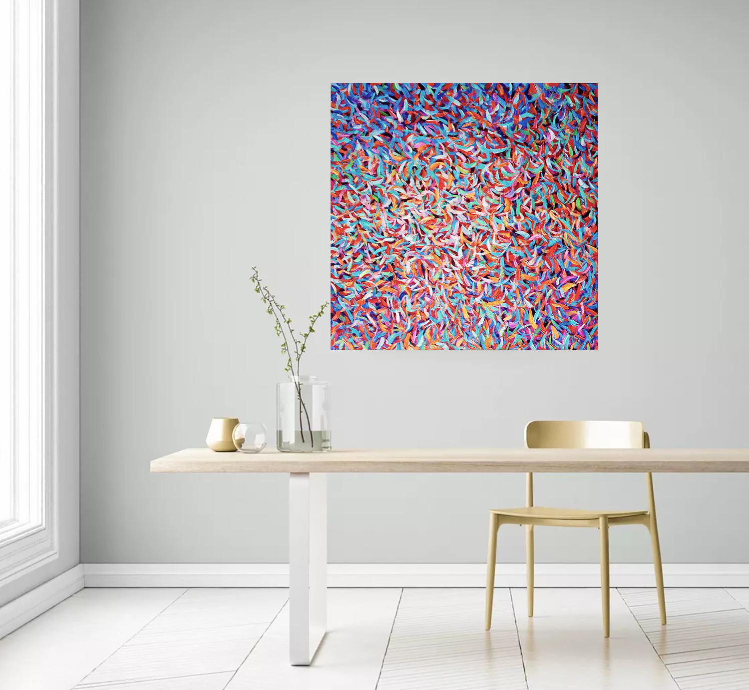 Parco urbano III - Interior Painting Marrone di Andrei Sitsko