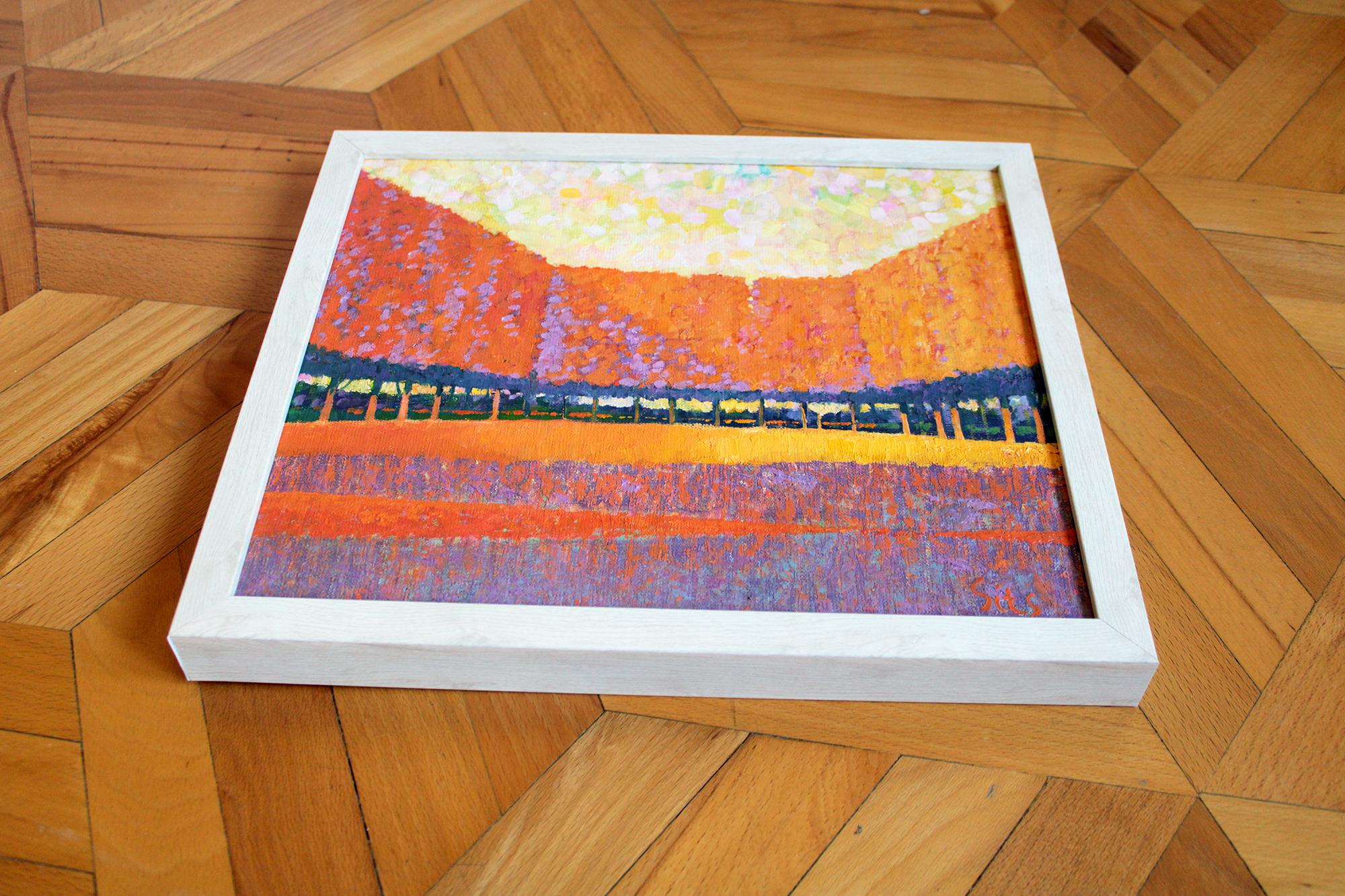 City Park V (Impressionismus), Painting, von Andrei Sitsko