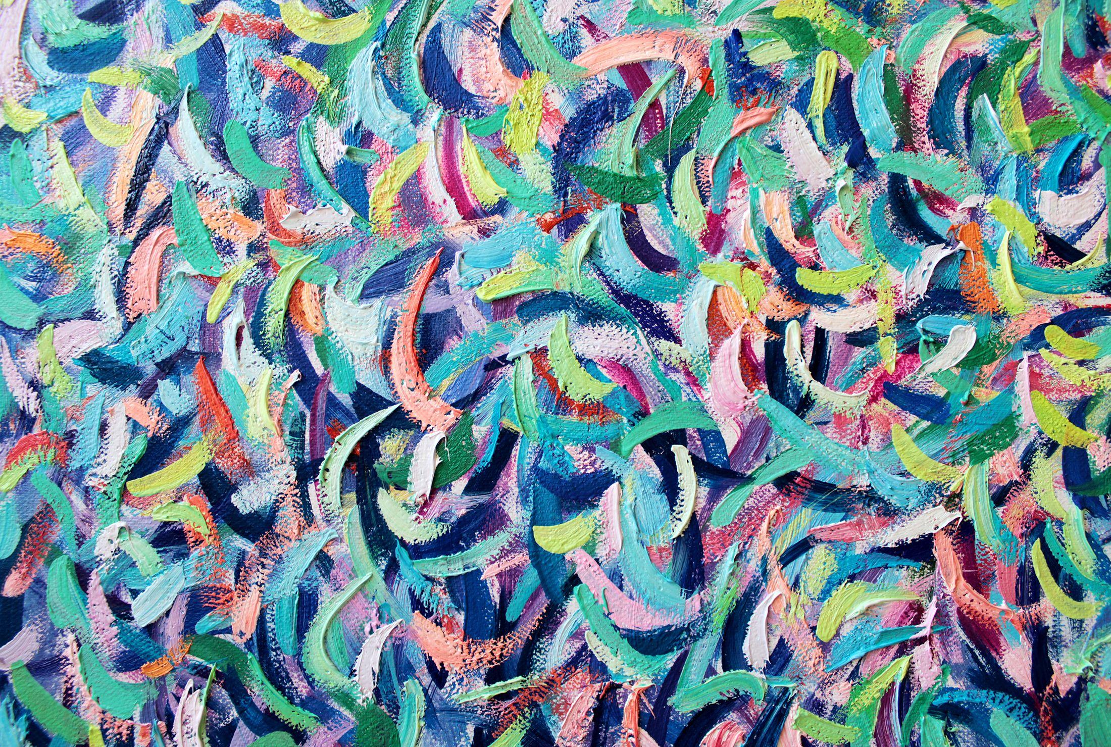 City Park XIX, Gemälde, Öl auf Leinwand (Abstrakt), Painting, von Andrei Sitsko