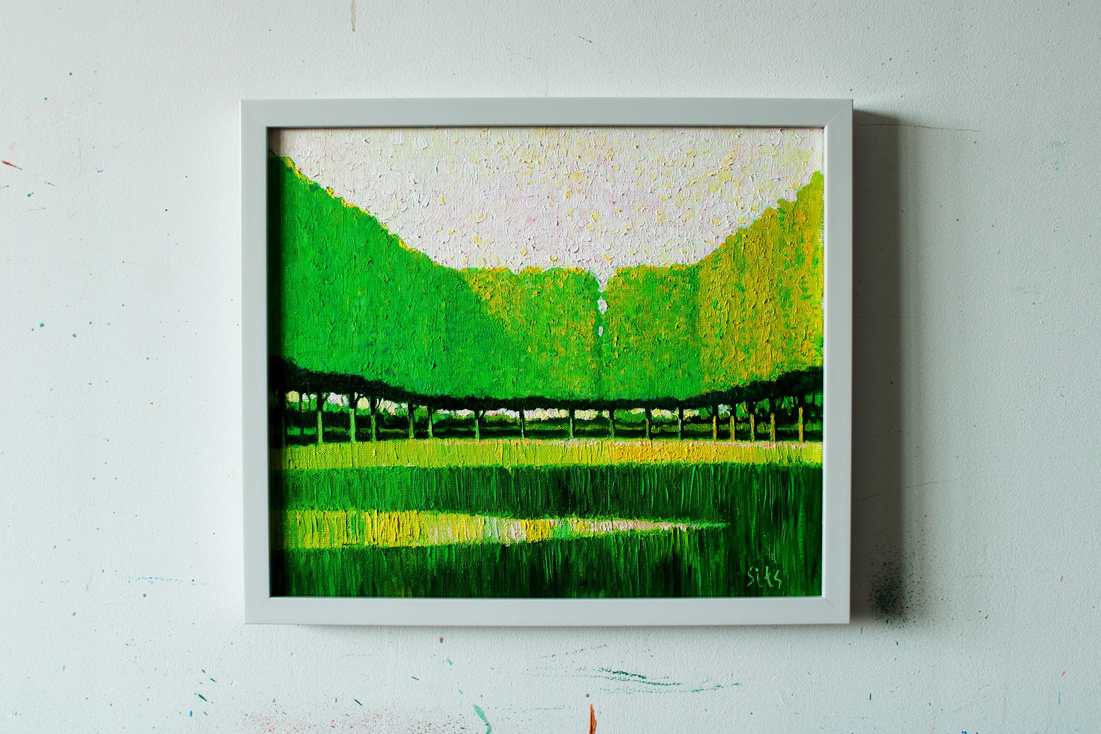 Parco cittadino XXII - Painting Espressionismo astratto di Andrei Sitsko