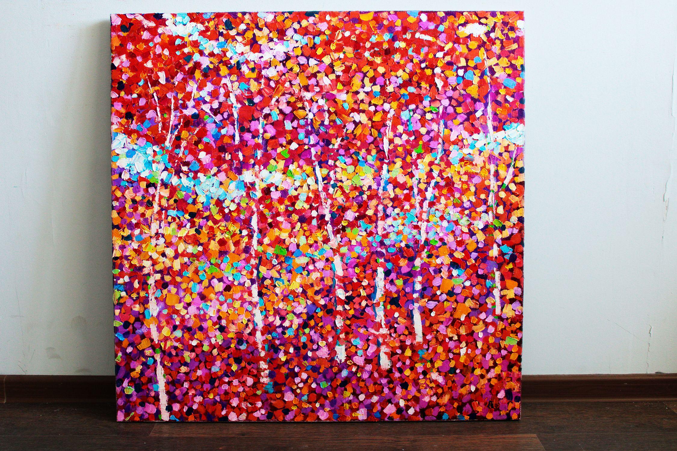 City Park XXII, Gemälde, Öl auf Leinwand (Impressionismus), Painting, von Andrei Sitsko