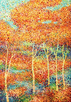 City Park XXIII, Painting, Oil on Canvas