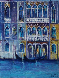 Fragmente von Venedig, Gemälde, Öl auf Leinwand