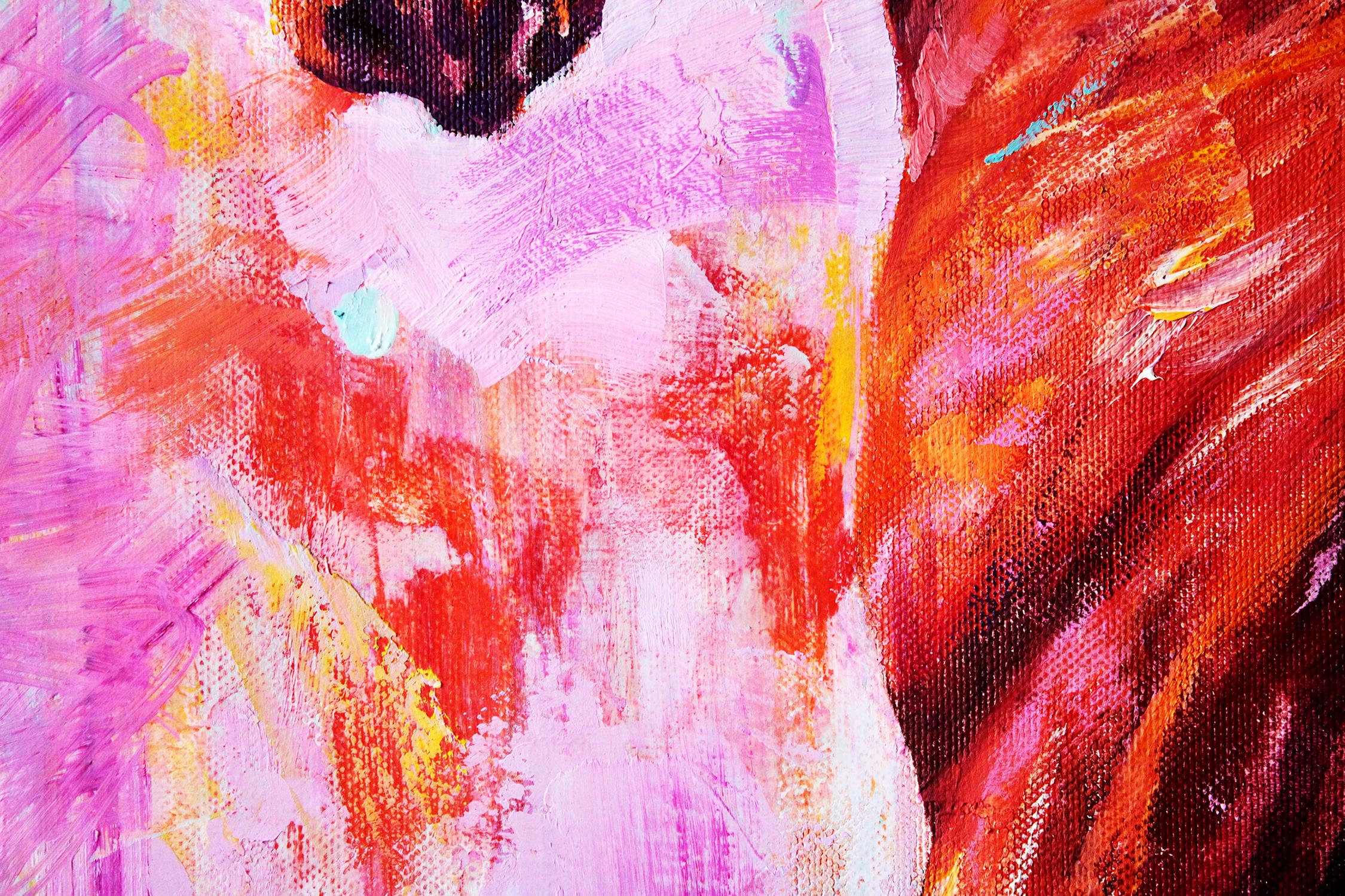 Principessa - Painting Espressionismo astratto di Andrei Sitsko