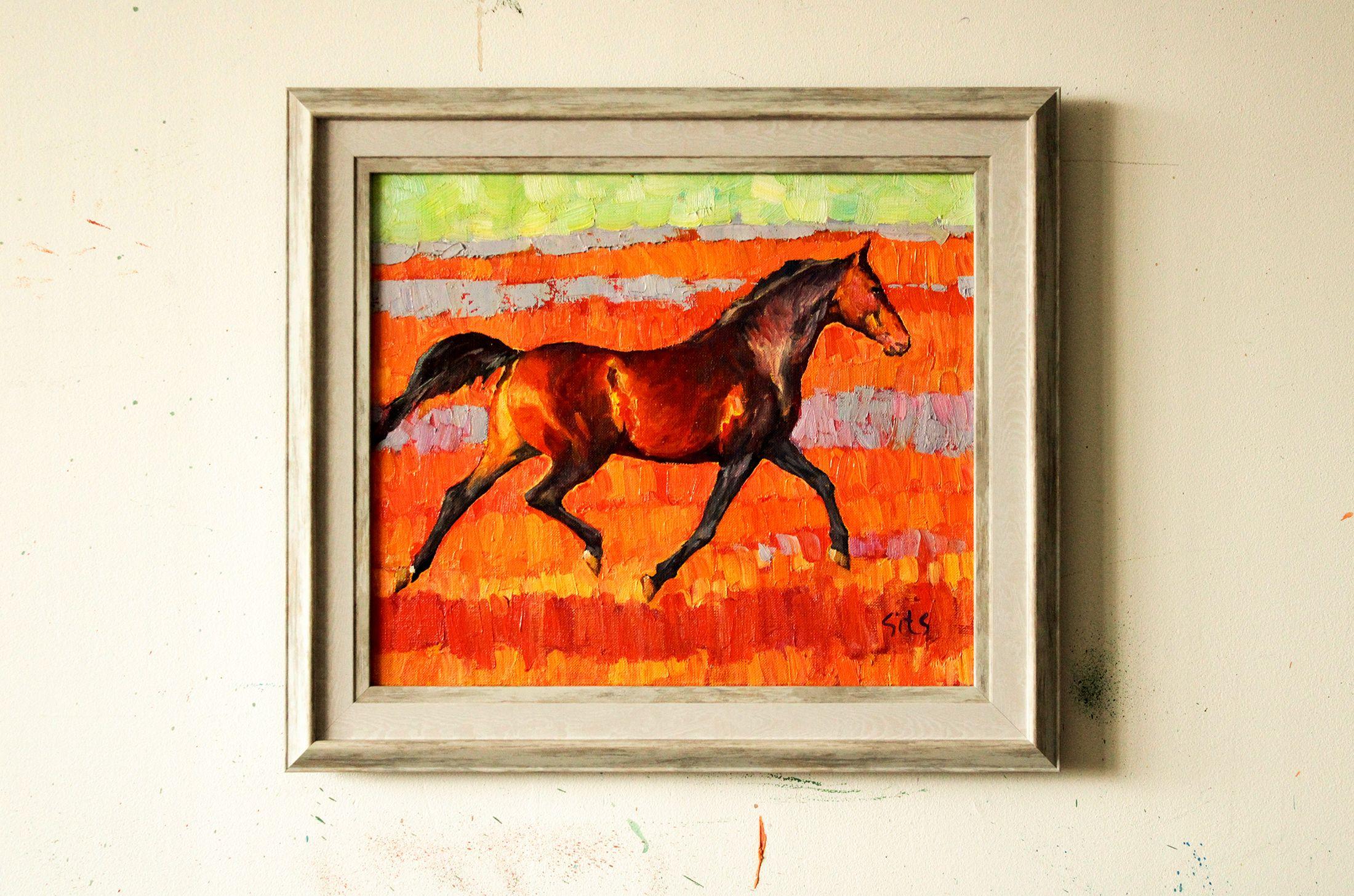 Seasons III, Gemälde, Öl auf Leinwand (Impressionismus), Painting, von Andrei Sitsko