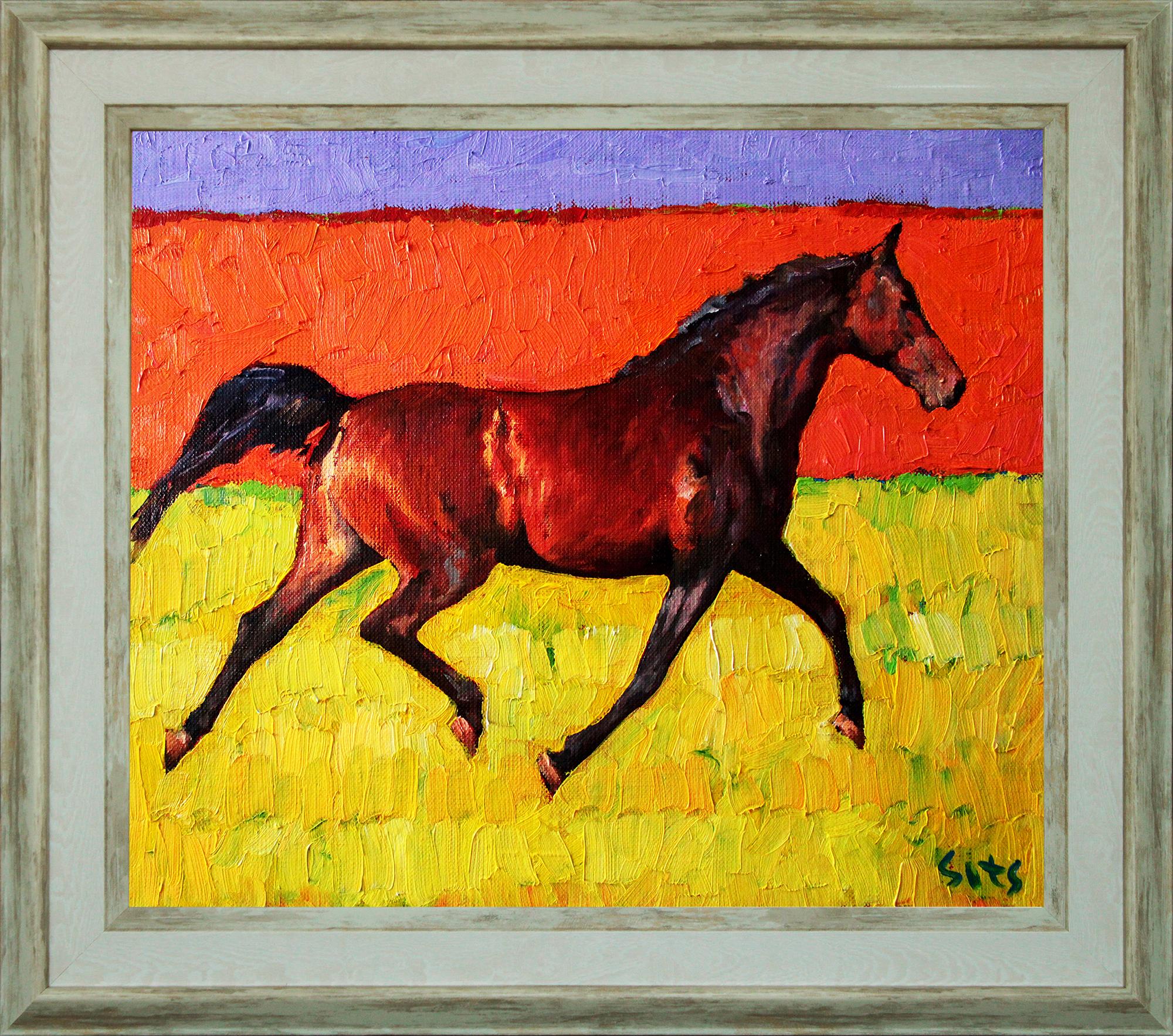 Estate soleggiata - Painting Color-Field di Andrei Sitsko