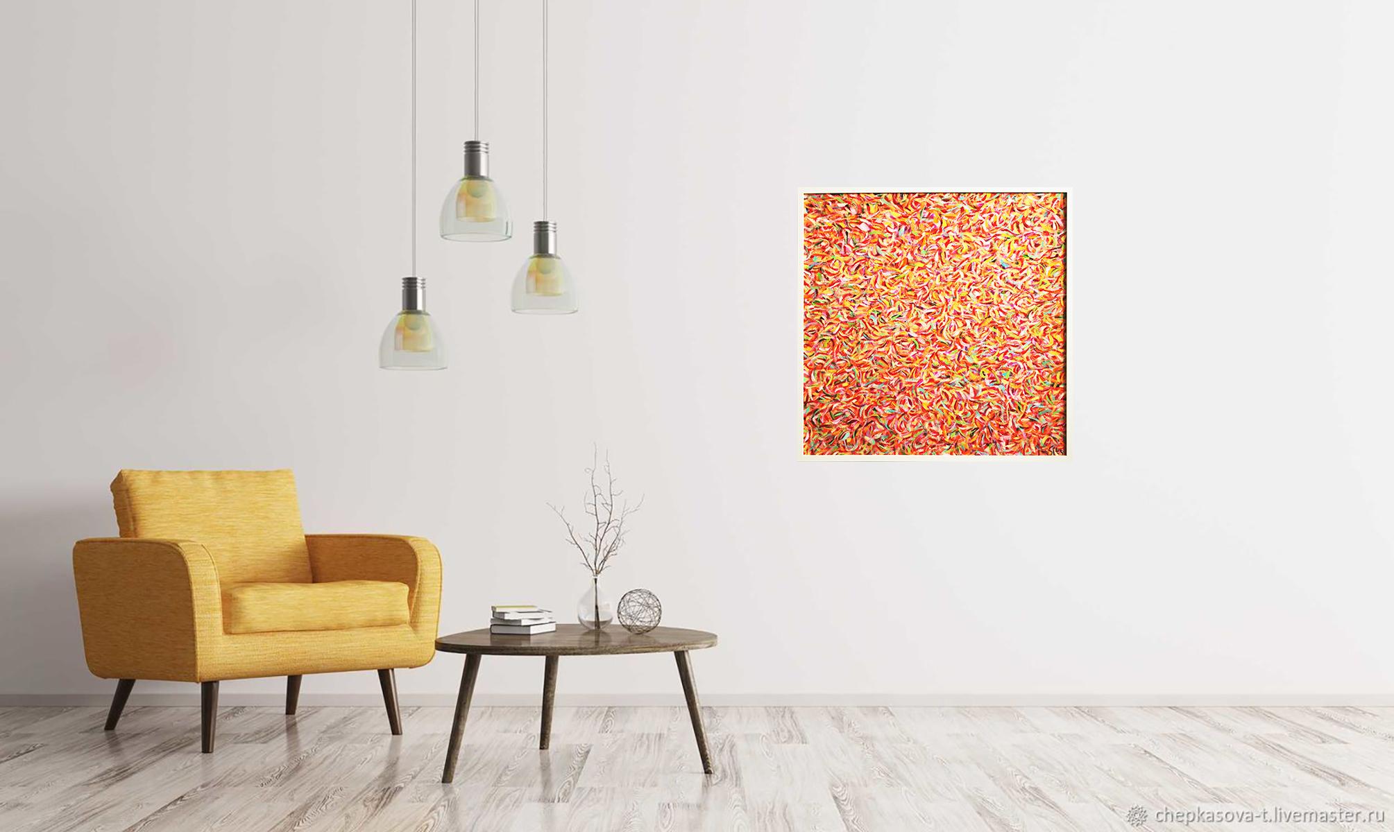 L'Orchestra d'Autunno - Painting Puntinismo di Andrei Sitsko