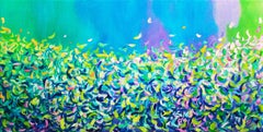 Il giardino VII, Pittura, Olio su tela