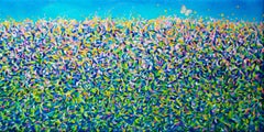 Il giardino VIII, Pittura, Olio su tela