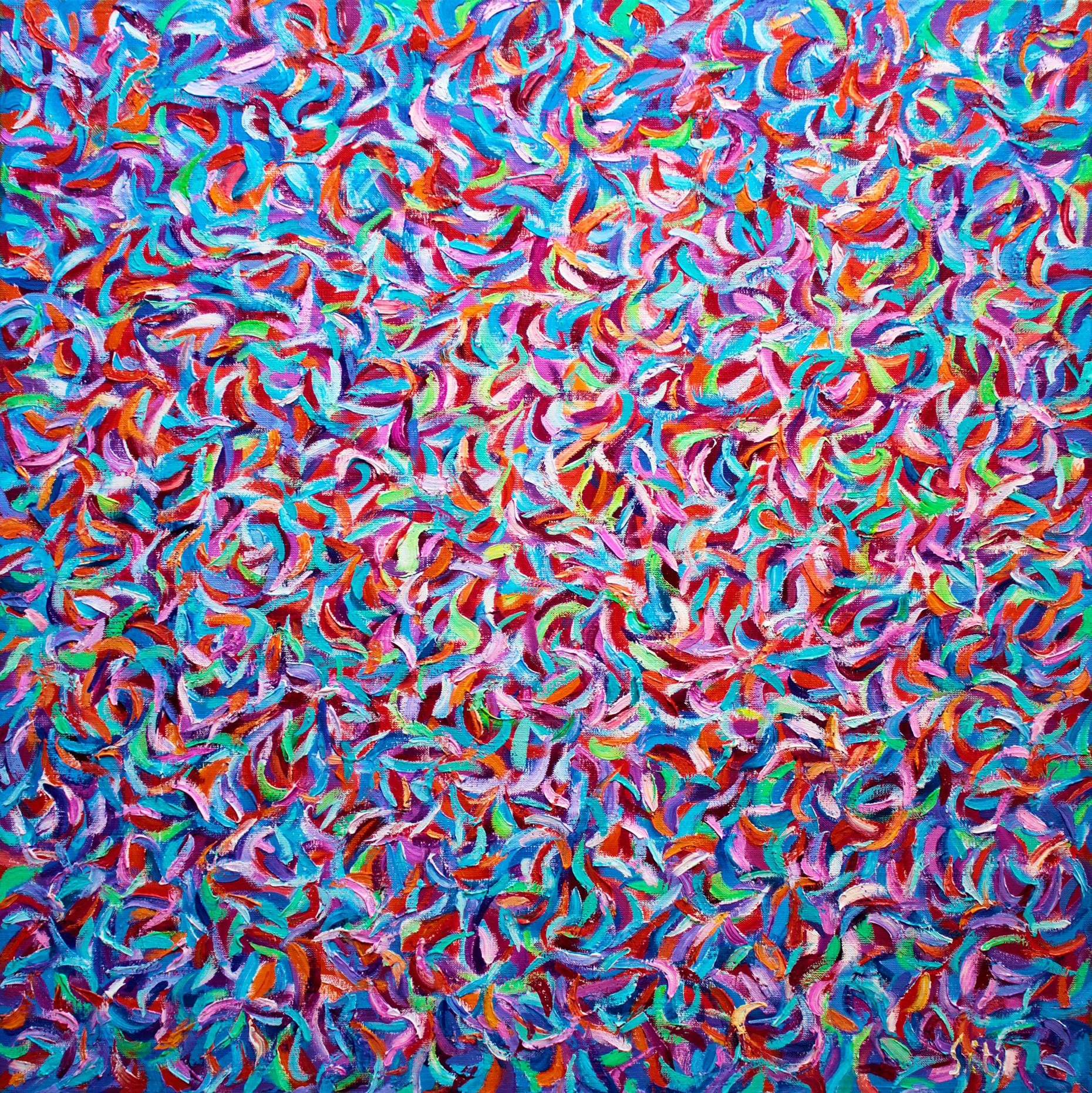 Abstract Painting di Andrei Sitsko - Il giardino X