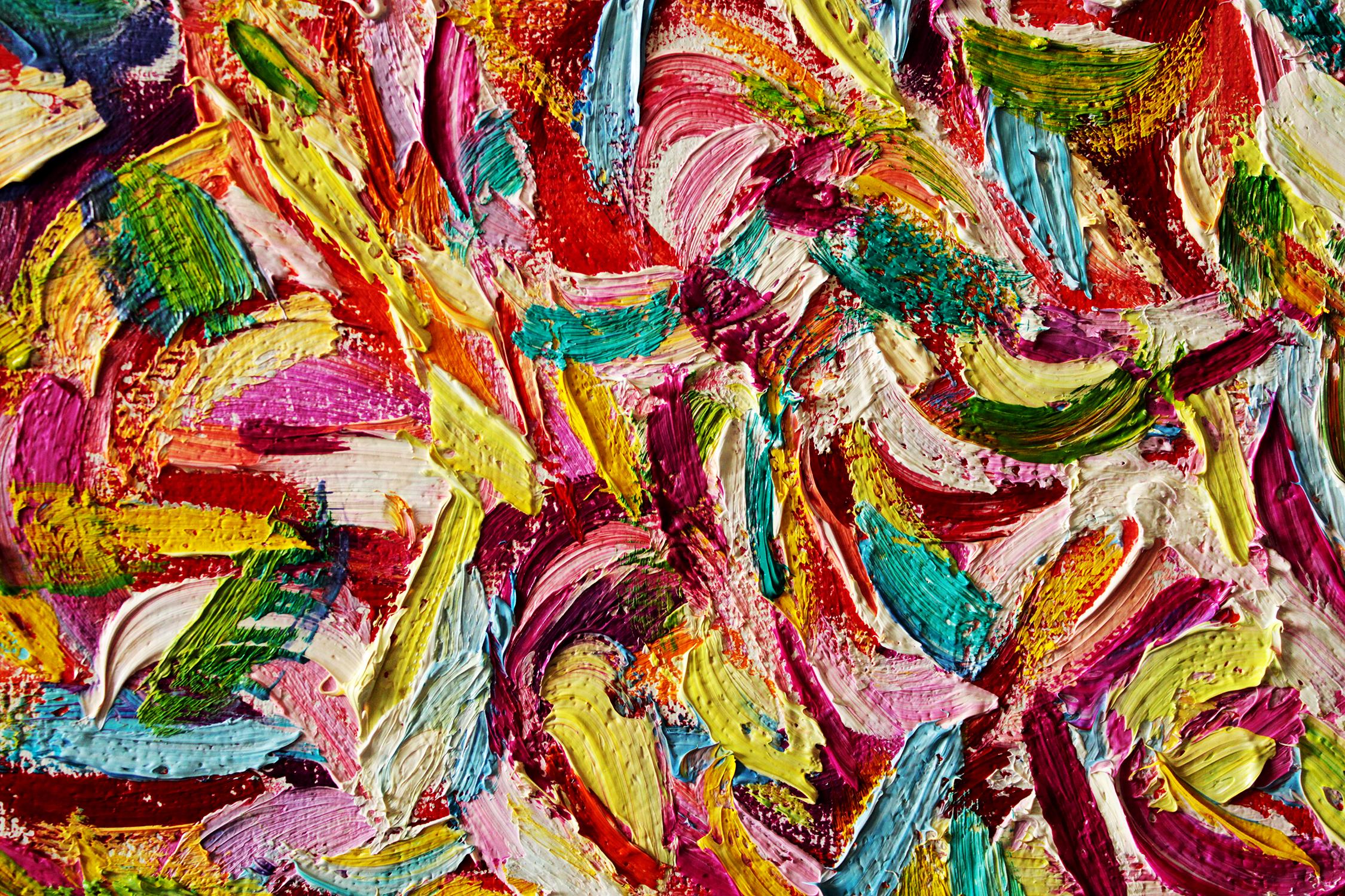 The garden XIV. Abstract series. For Sale 6
