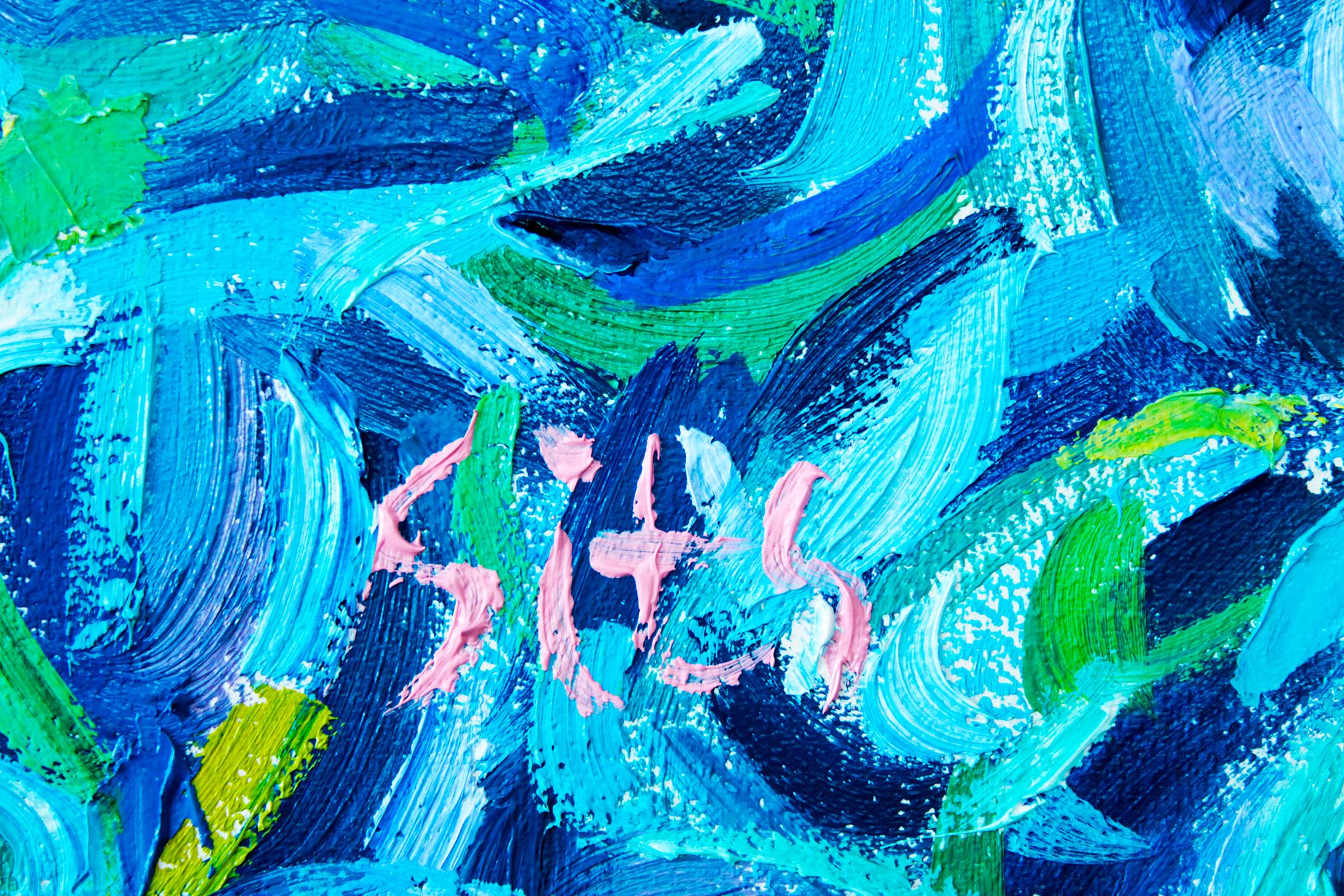 El jardín XV Serie abstracta. en venta 3