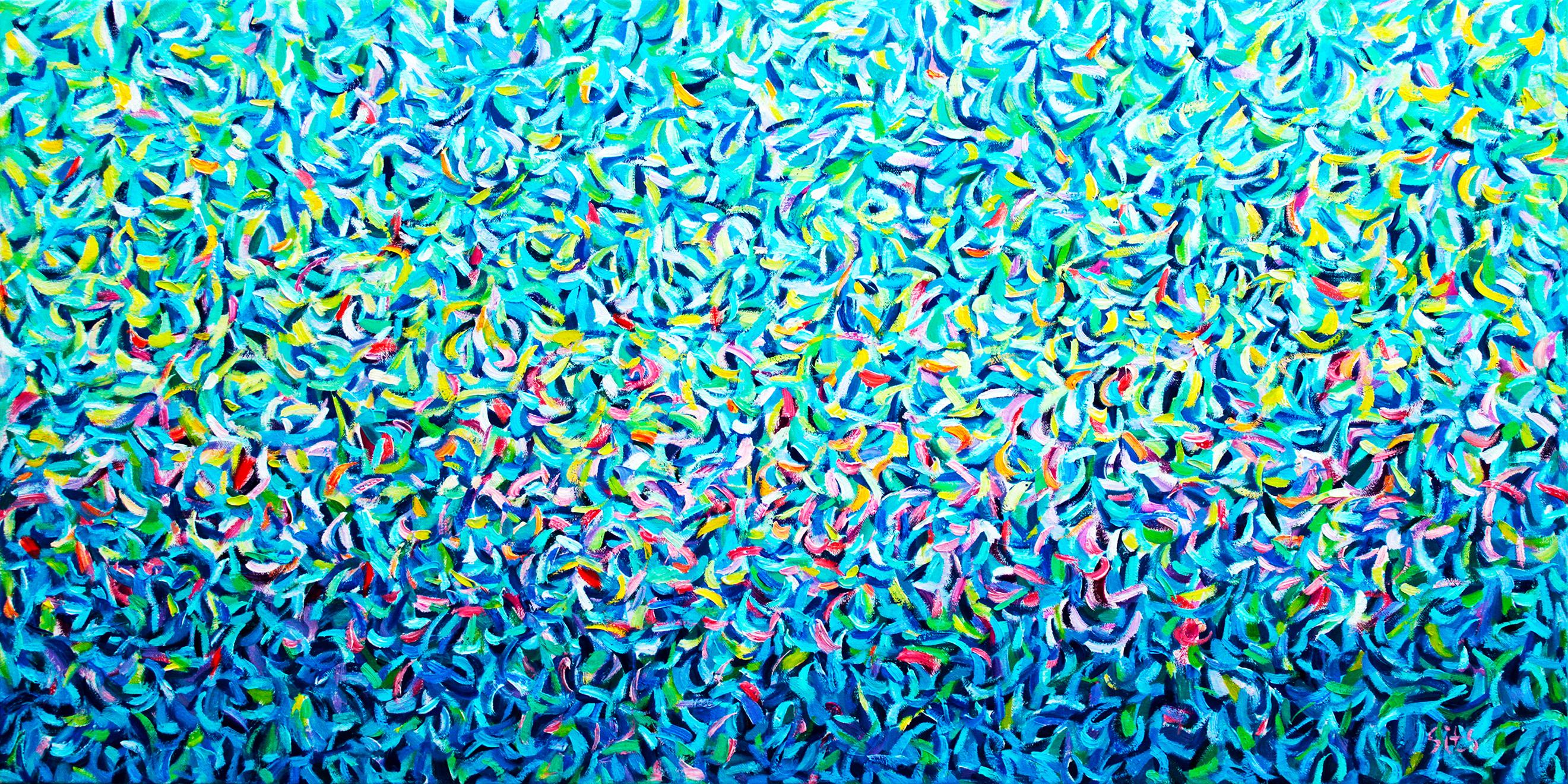El jardín XV Serie abstracta.