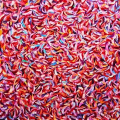 Die Symphonie der Farben. Abstrakte Serie, Gemälde, Öl auf Leinwand