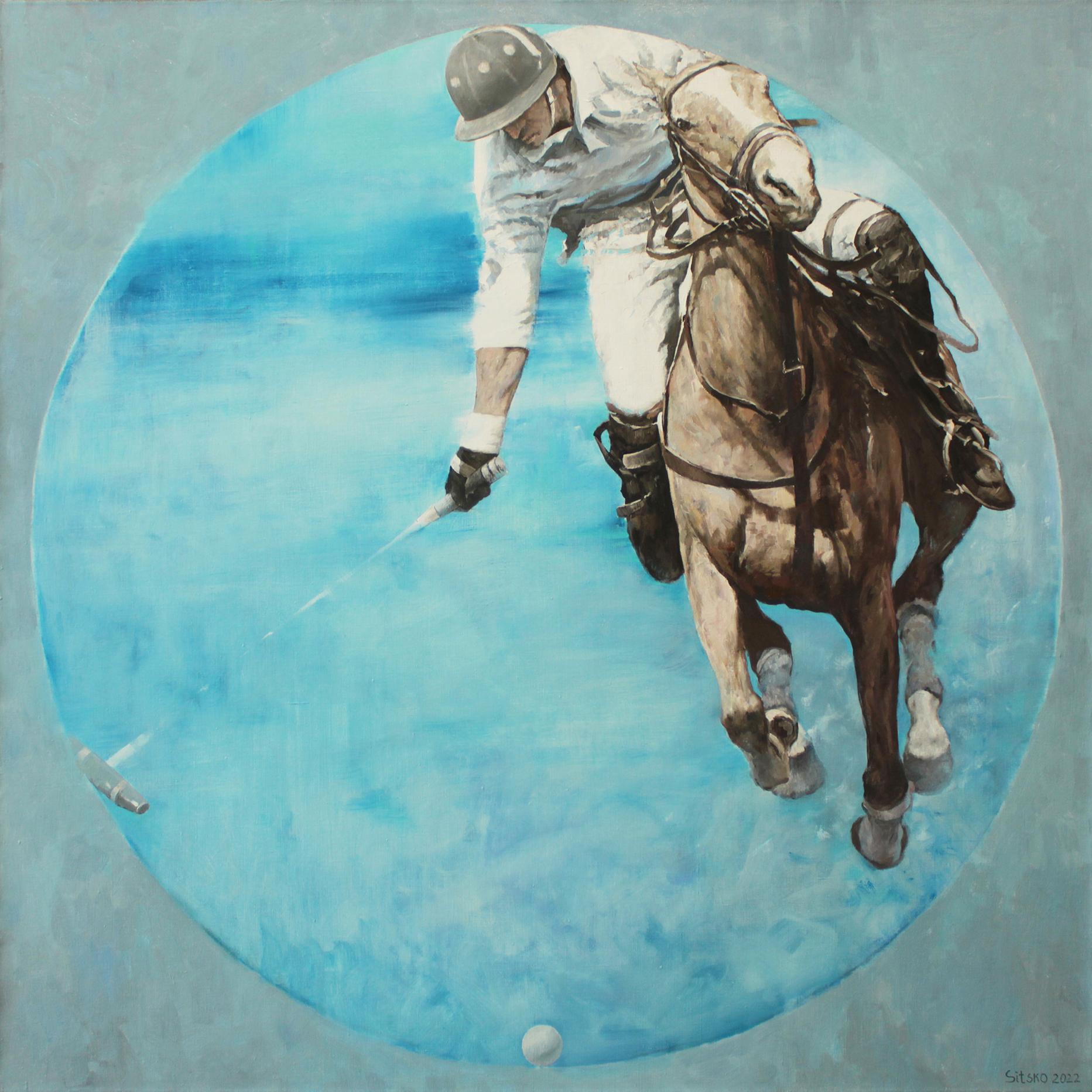 P.M. I. Serie cavalli - Painting Espressionismo astratto di Andrei Sitsko