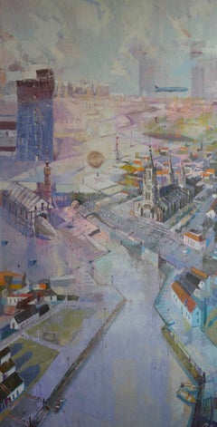 ''Above the city"