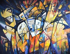 Caleidoscopio, Pittura astratta, Olio su tela, 2026