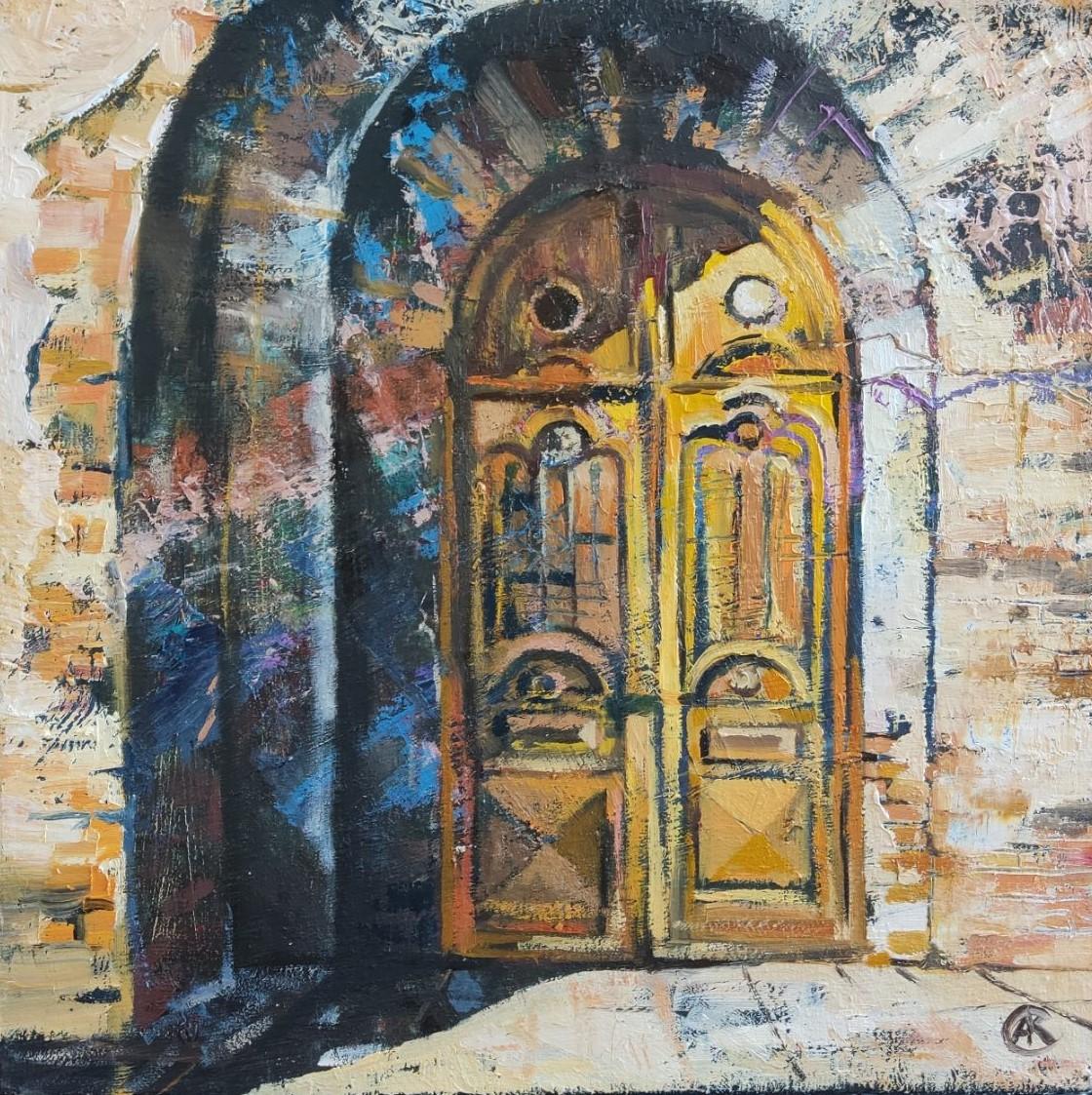 Andreii Kreminskyi Landscape Painting - "Mysterious"