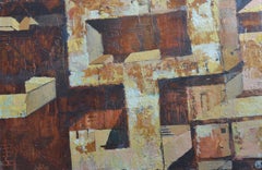The Key, Impressionist Landscape Painting, Acrylic and Oil on Canvas, 2009