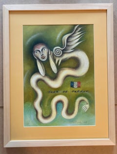 Tour de France / Painting / Signed