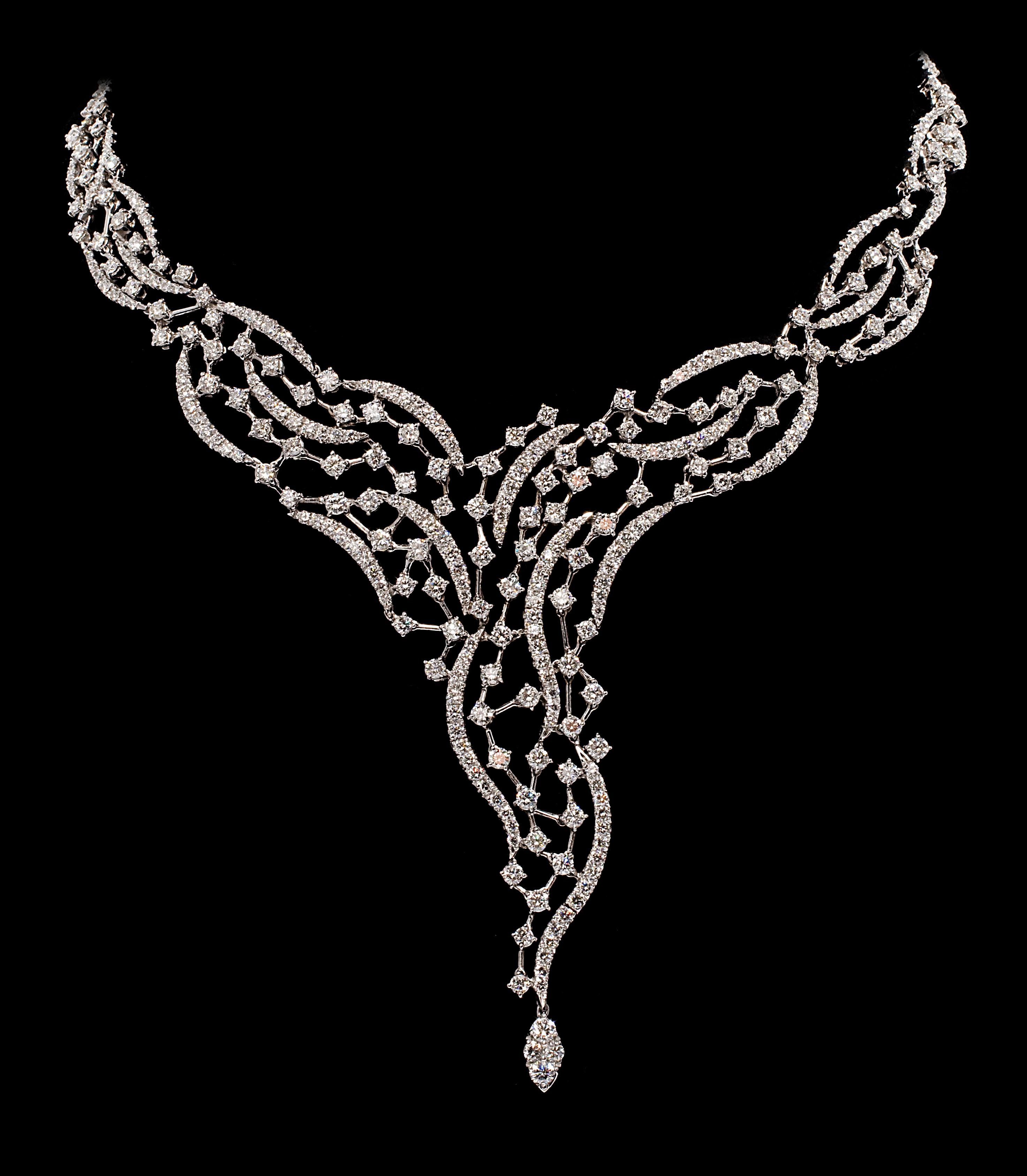 Andreoli 20.31 Carat Diamond 18 Karat Gold Necklace

This necklace features:
- 20.31 Carat Diamond
- 71.30 gram 18k White Gold
- Made In Italy