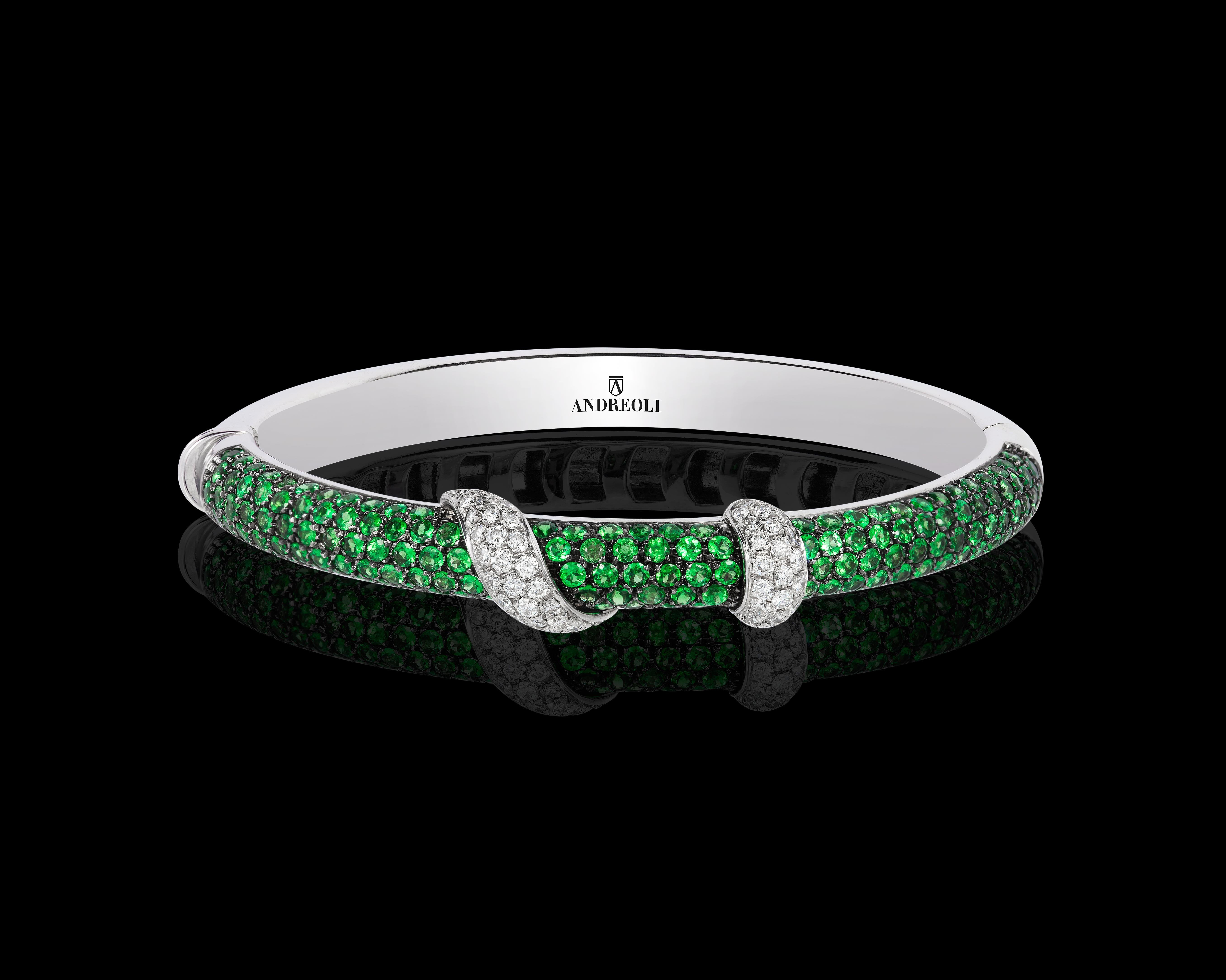 green garnet bracelet