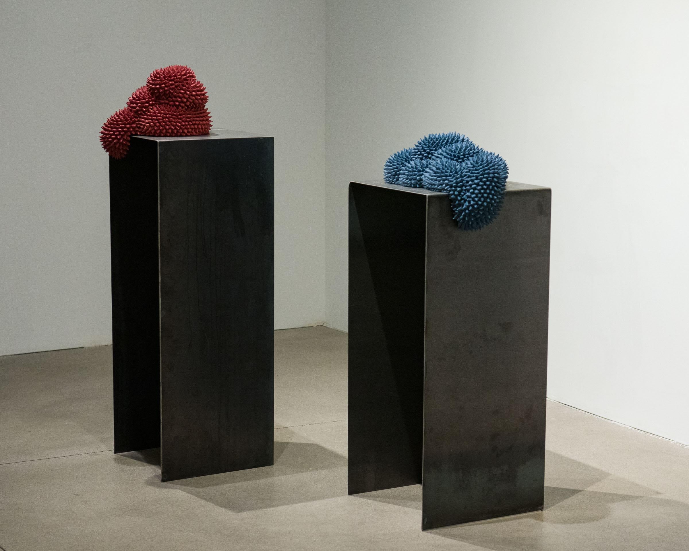 Split Fire - Sculpture by Andrés Anza