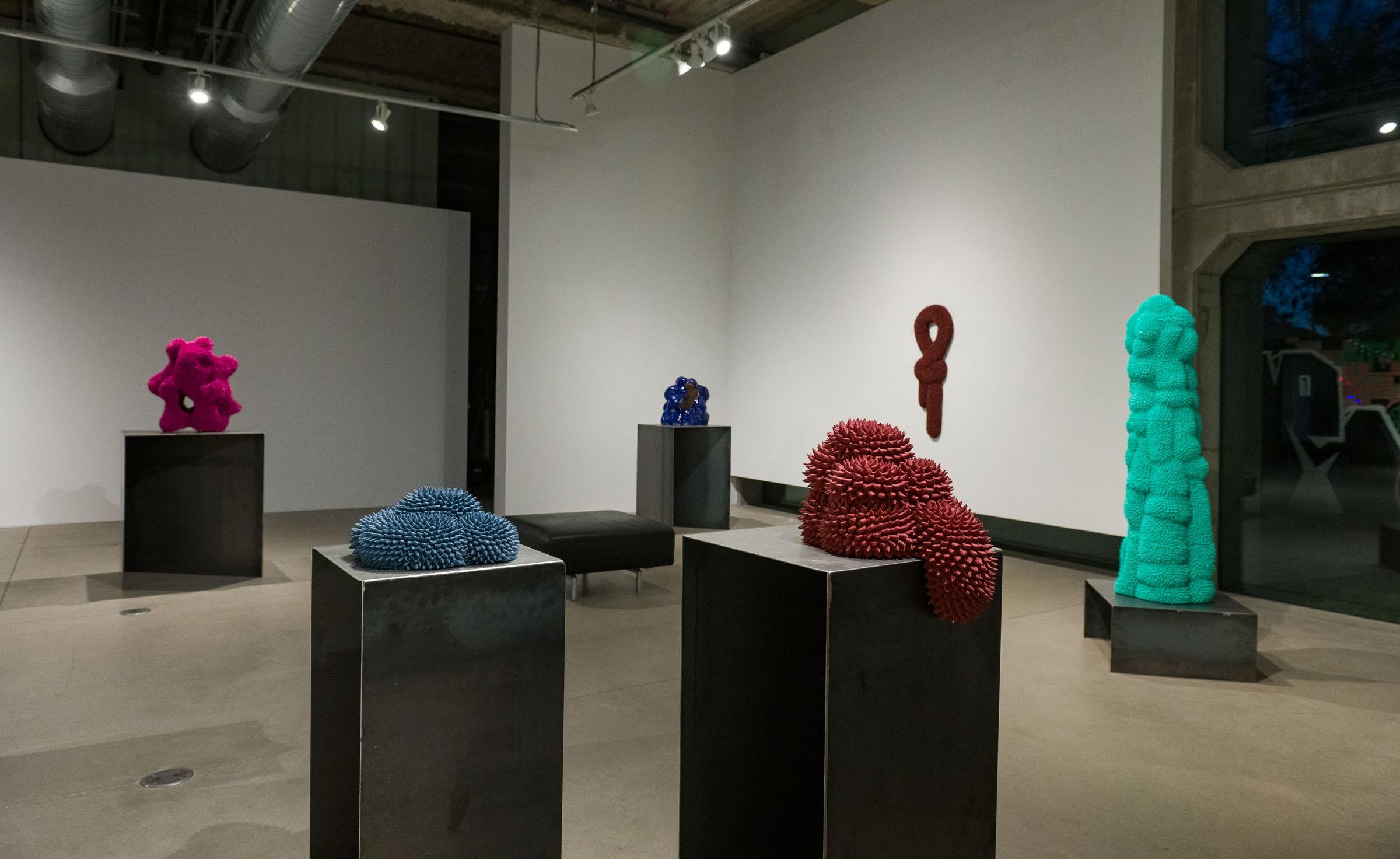 Born Monterrey, Mexico 1991.

Graduated from the Bachelor of Arts at the University of Monterrey. (2014)
Andrés uses ceramics as a medium to create amorphous beings that seem to belong to a known ecosystem but result unrecognizable because they are
