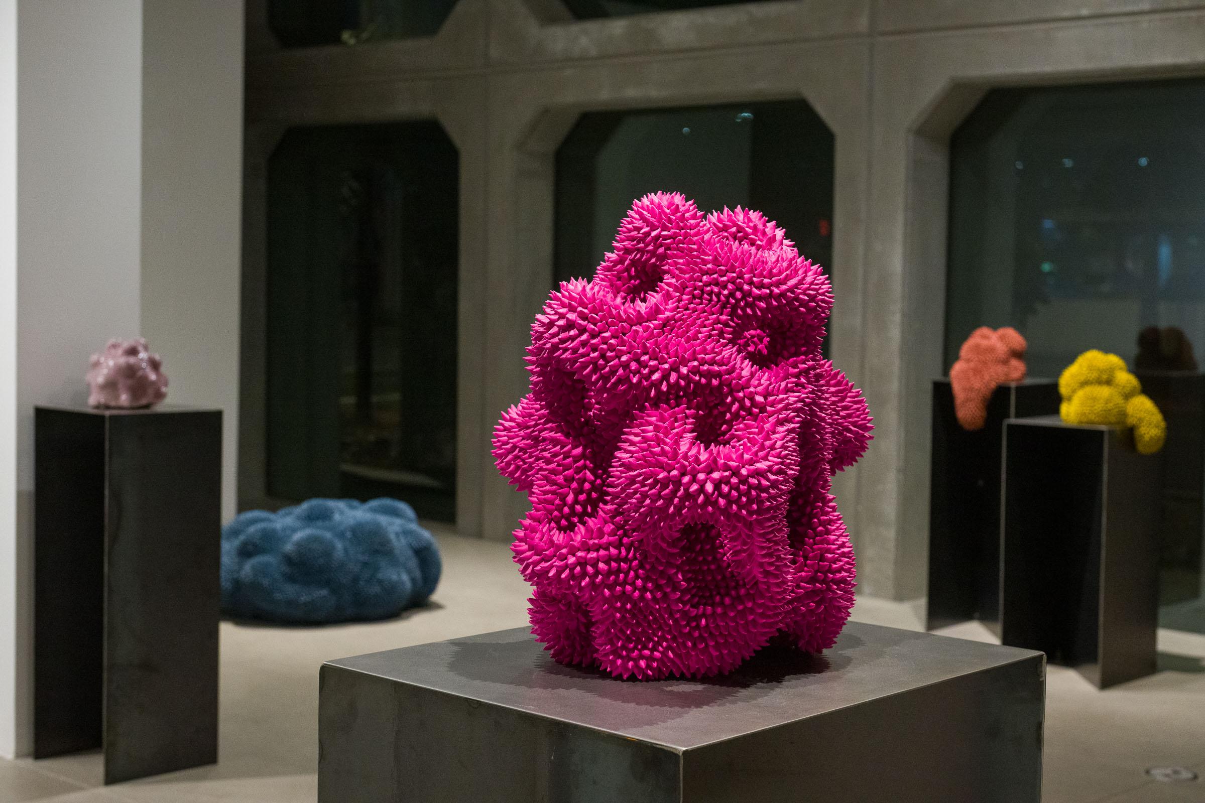 Born Monterrey, Mexico 1991.

Graduated from the Bachelor of Arts at the University of Monterrey. (2014)
Andrés uses ceramics as a medium to create amorphous beings that seem to belong to a known ecosystem but result unrecognizable because they are