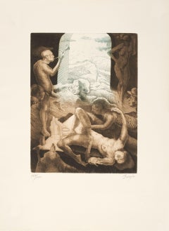 Andrés Barajas, Spanish, engraving, n17