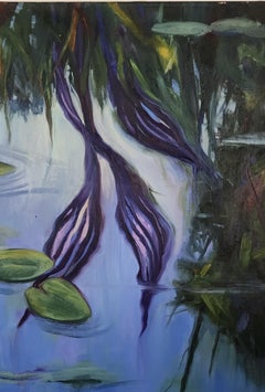 „Mirage in Blue“ – Wasser- und Landschaftsbilder, die Schönheit der Natur – kubanischer Künstler in Florida