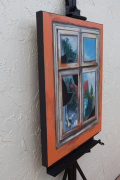 Peeking into the Silence, Oil Painting