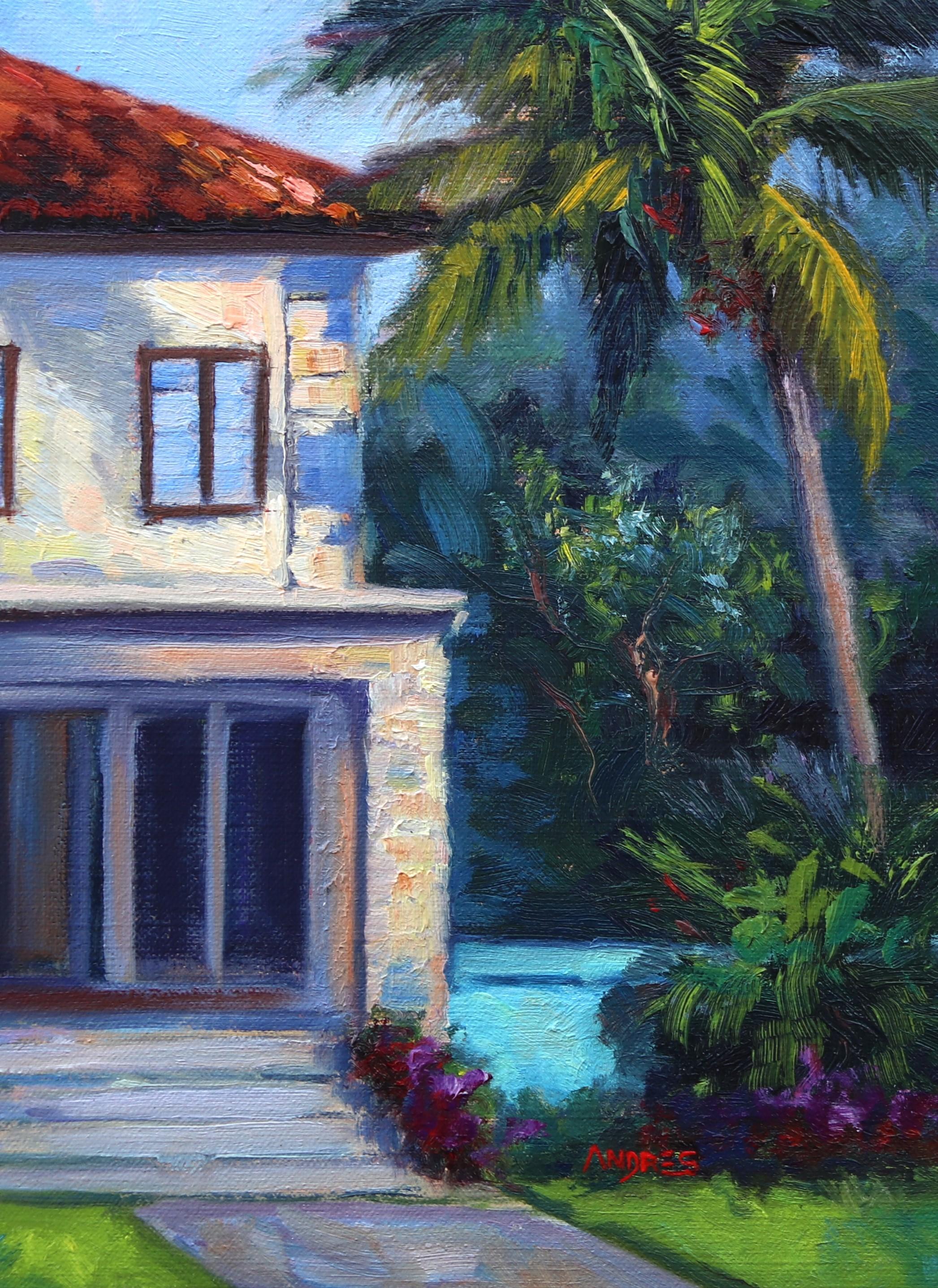 The Brighter Corner, Ölgemälde – Art von Andres Lopez