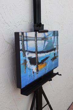 Yacht Club, Oil Painting