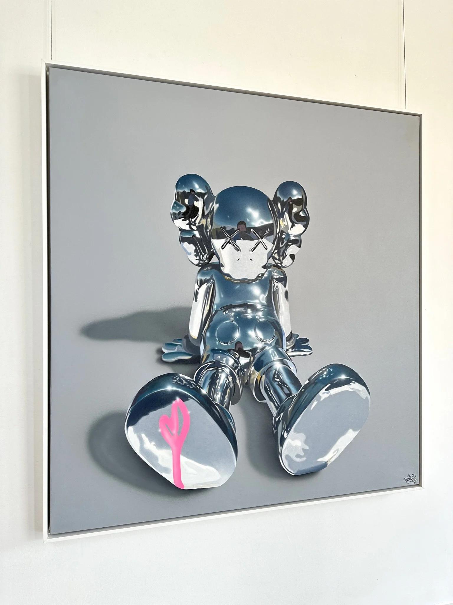 Flüssig-Kaws (Zeitgenössisch), Painting, von Andres Moreno