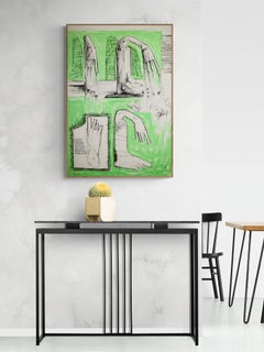 Andrés Nagel - UNTITLED 7 Etching Spanish Contemporary Conceptualism Surrealism