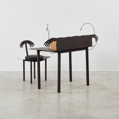 Andrés Nagel Bureau et chaise Entremanos Akaba - Espagne, 1988