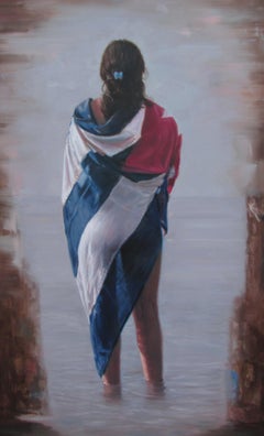 "Probability" "Probabilidad" oil Cuban Artist  New Life Freedom  Escape